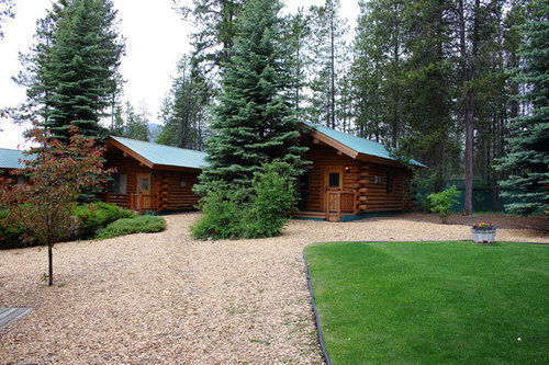 Silverwolf Log Chalets Coram ภายนอก รูปภาพ