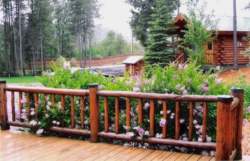 Silverwolf Log Chalets Coram ภายนอก รูปภาพ